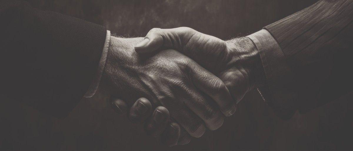 Professioneller Handschlag - HOPPE Immobilien